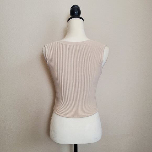 House of Harlow Ribbed Top Large - Picture 3 of 6